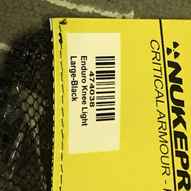 nukeproof critical enduro knee sleeve