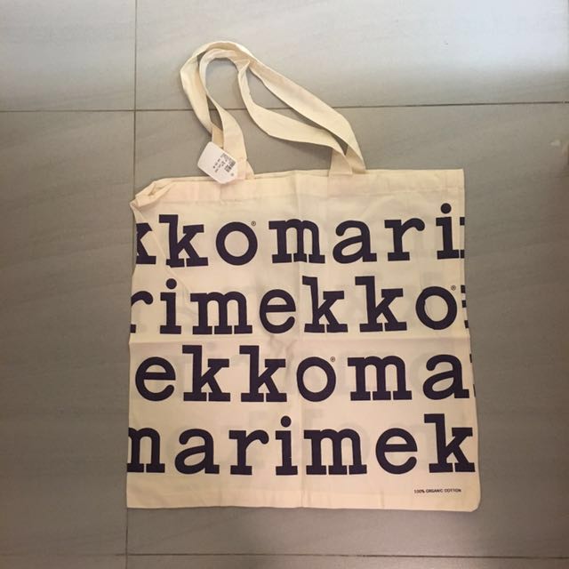On Hold Marimekko 布袋 100 有機棉 女裝 女裝袋 銀包 Carousell
