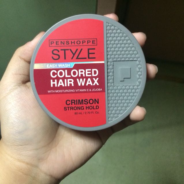 Colored Hair Wax, Health & Beauty, Hair Care on Carousell