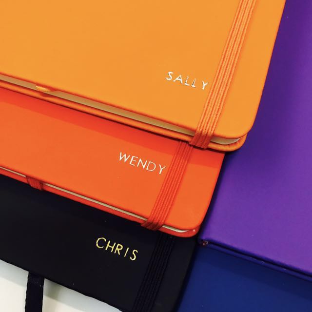 Personalised Emboss Notebook, Hobbies & Toys, Stationery & Craft