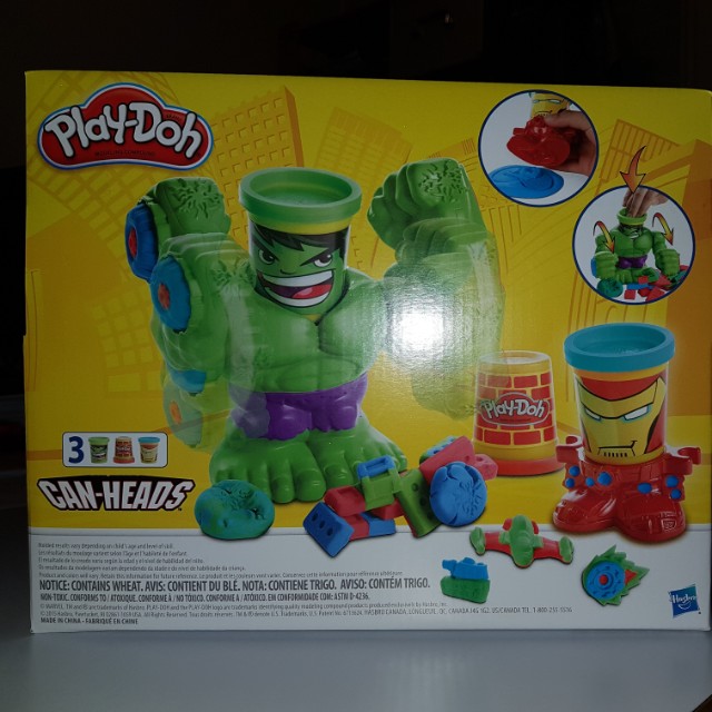 play doh smashdown hulk