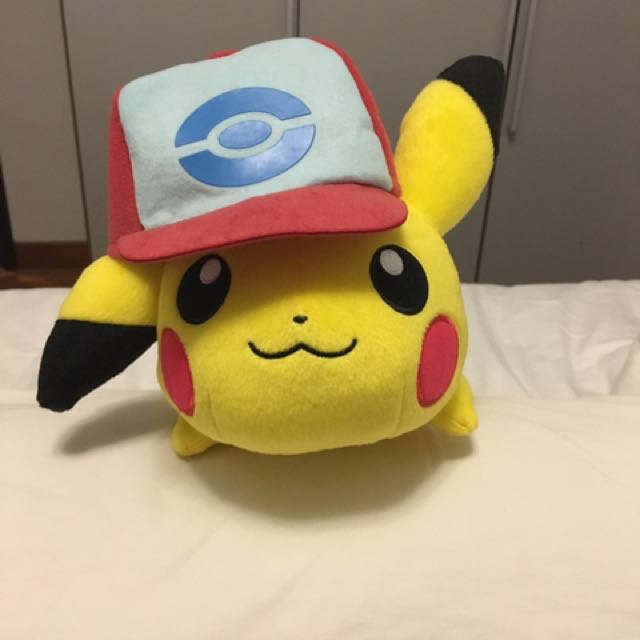 Pokemon The Movie I Choose You Ash Hat Pikachu Toys Games Bricks Figurines On Carousell