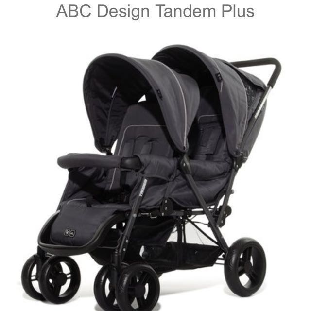 abc design double stroller