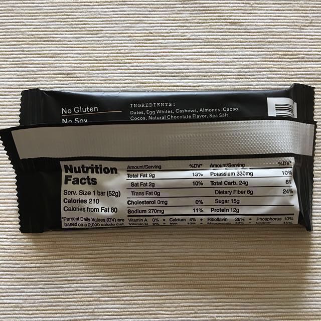 Rxbar Chocolate Sea Salt Protein Bar Food Drinks Packaged Snacks On Carousell