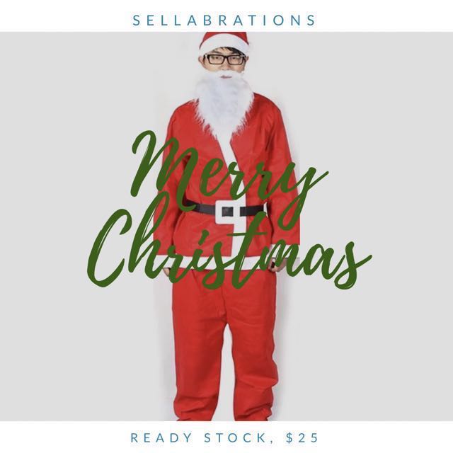 santa suit used