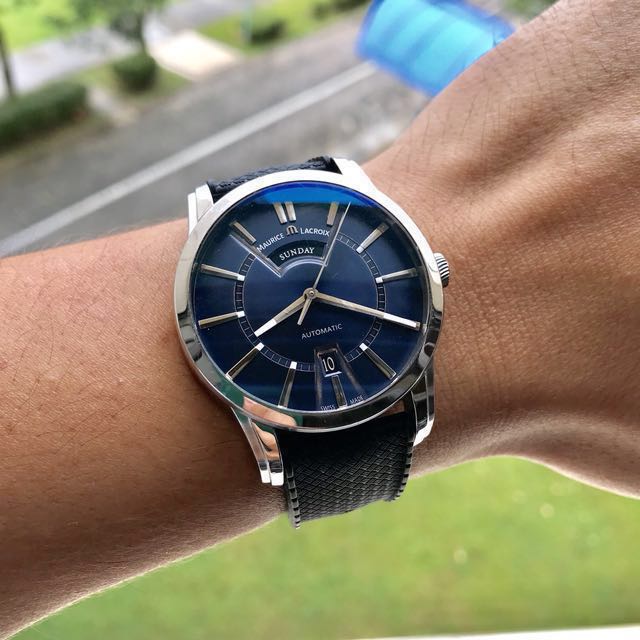 Maurice lacroix day cheap date automatic