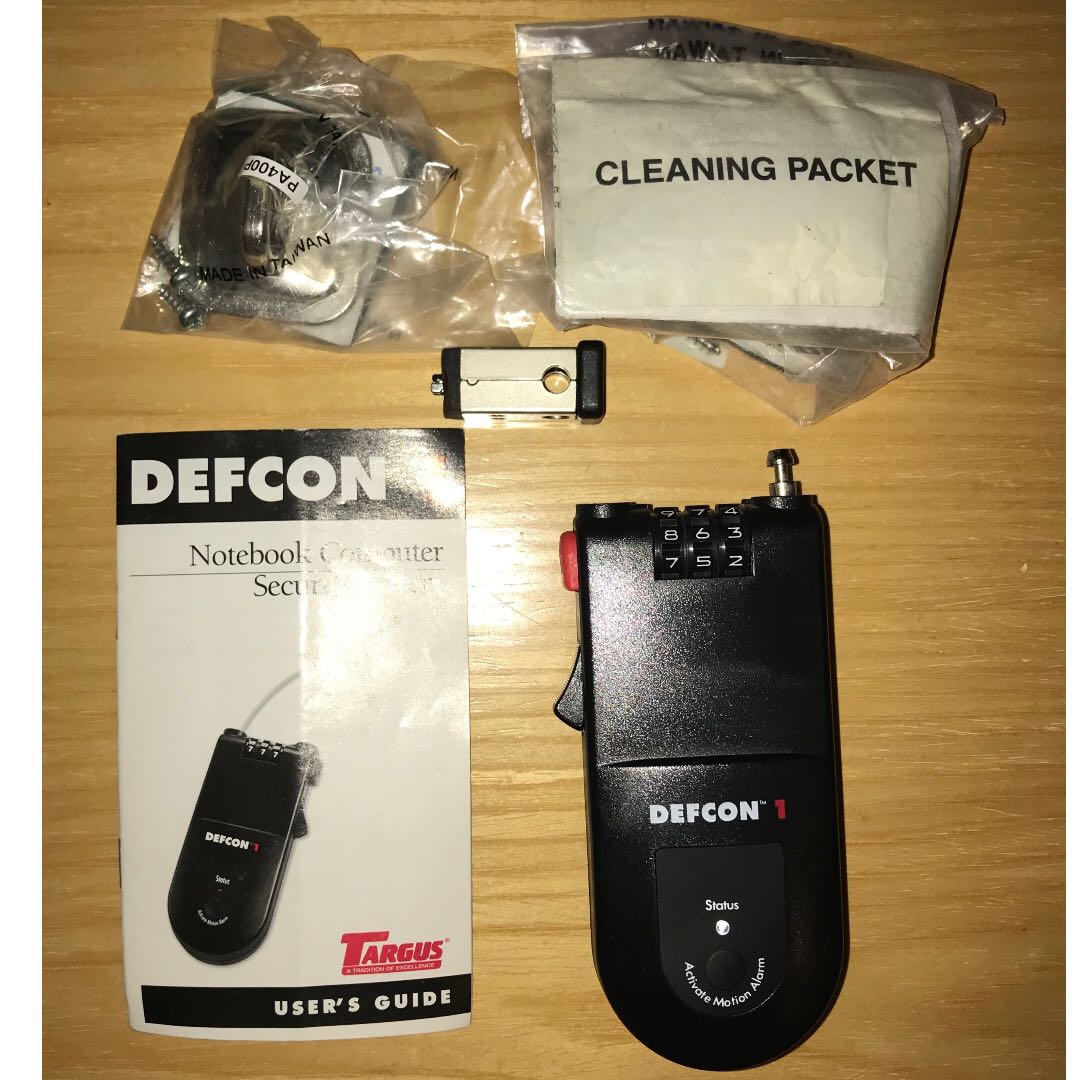 Targus Defcon 1 Ultra Laptop Computer Security System Electronics Computer Parts Accessories On Carousell