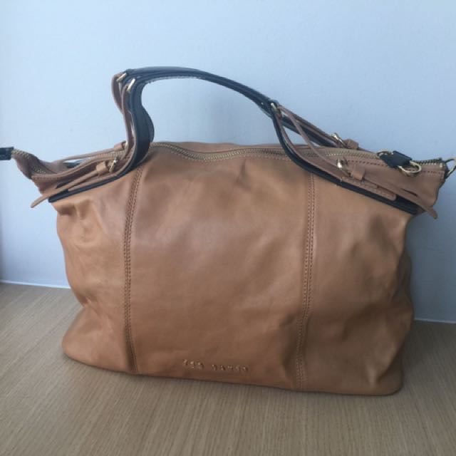 ted baker tan tote bag
