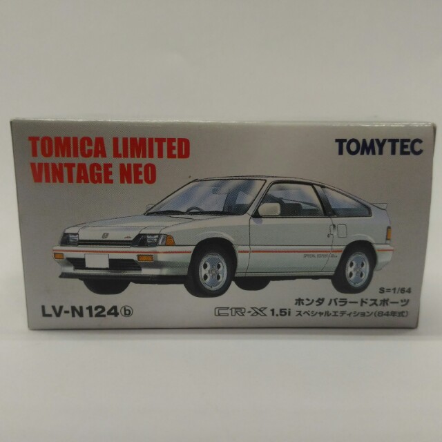 TOMICA LIMITED//TOMYTEC LV-N124 Honda Ballade Sports CR-X 1.5i 1:64 Honda CR-X
