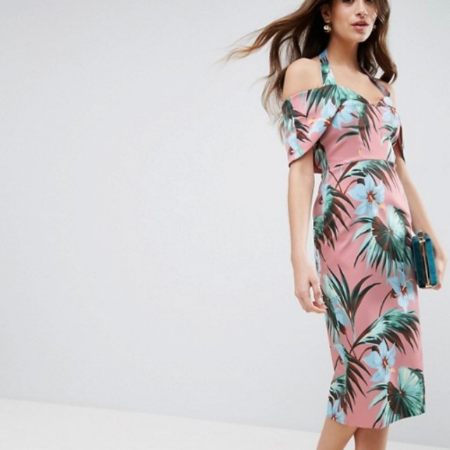 tropical havana dress