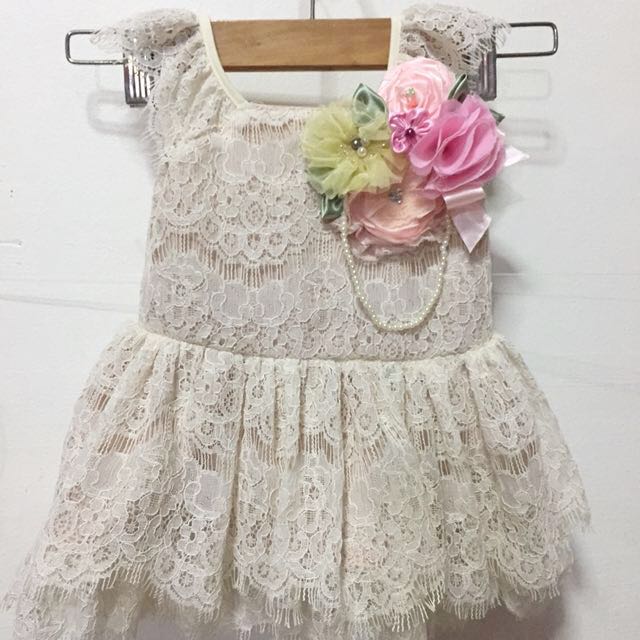 baby lace dress