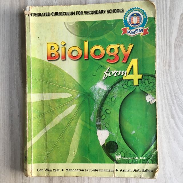 Form 4 Biology Textbook