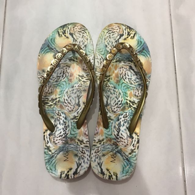 m&s womens flip flops