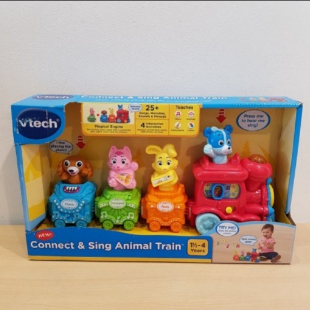 vtech connect and sing animal train