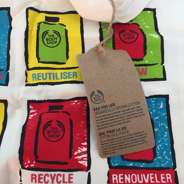 Body Shop Recycle Bag, 女裝, 手袋及銀包, 多用途袋 - Carousell