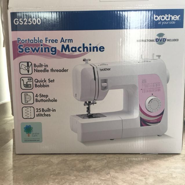 Brother GS2500 Portable Sewing Machine, Hobbies & Toys, Stationery