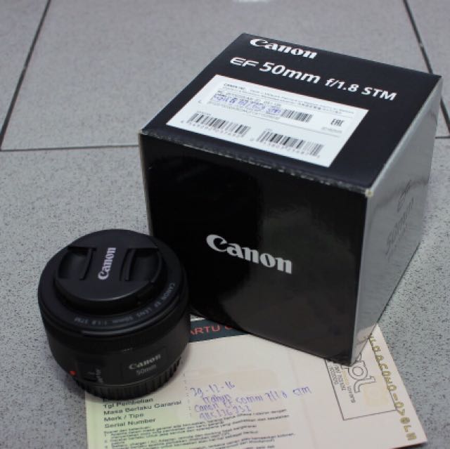 canon lensa fix 50mm f 1 8 stm
