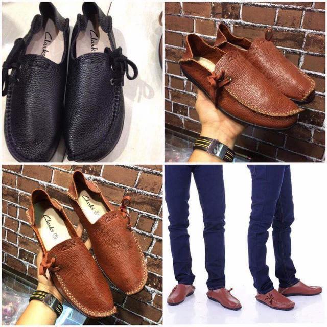 kasut loafer clarks