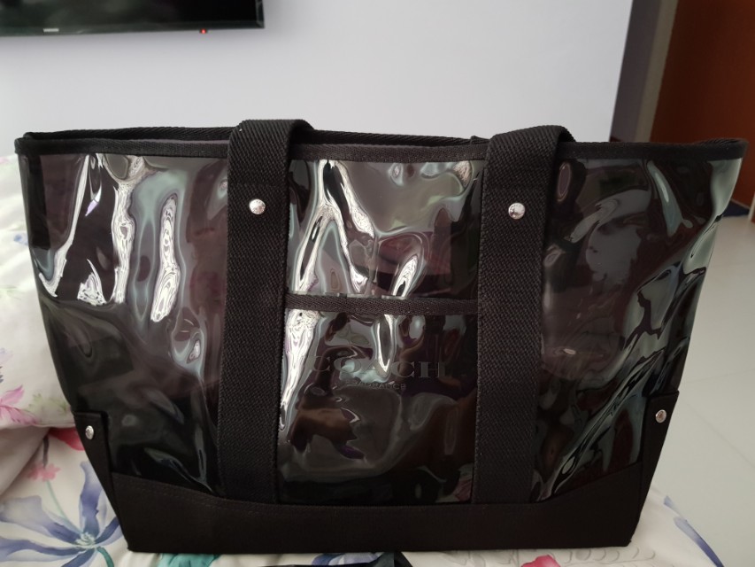 Coach fragrance tote bag store