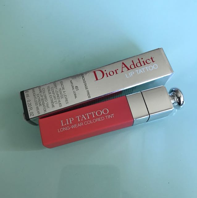Dior addict lip online tattoo 451 natural coral