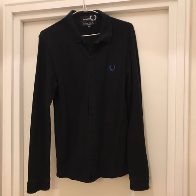 fred perry raf simons polo