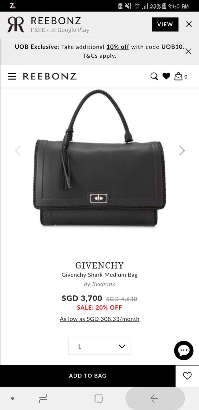 Givenchy Shark Tooth Bag Nude Medium Size Luxury Bags Wallets on Carousell