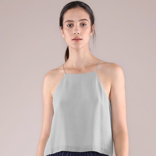 Silk halter top Clearance