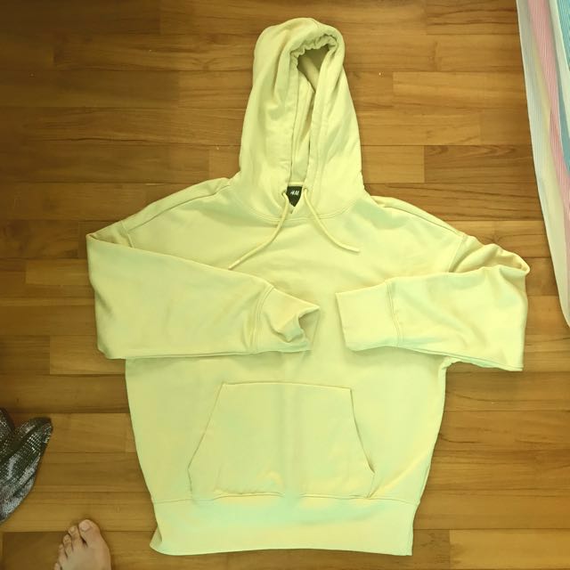 yellow hoodie mens h&m