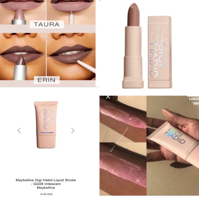 Instock Bn Authentic Gigi Hadid X Maybelline Lipstick