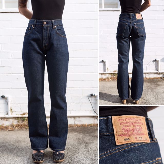 levi 550 mom jeans