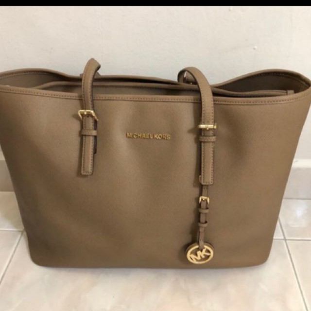 michael kors travel tote large