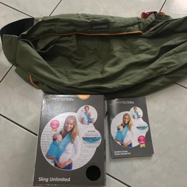 gendongan mini monkey