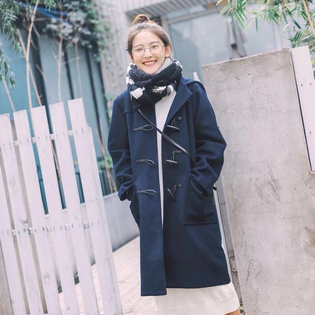 navy blue winter jacket womens
