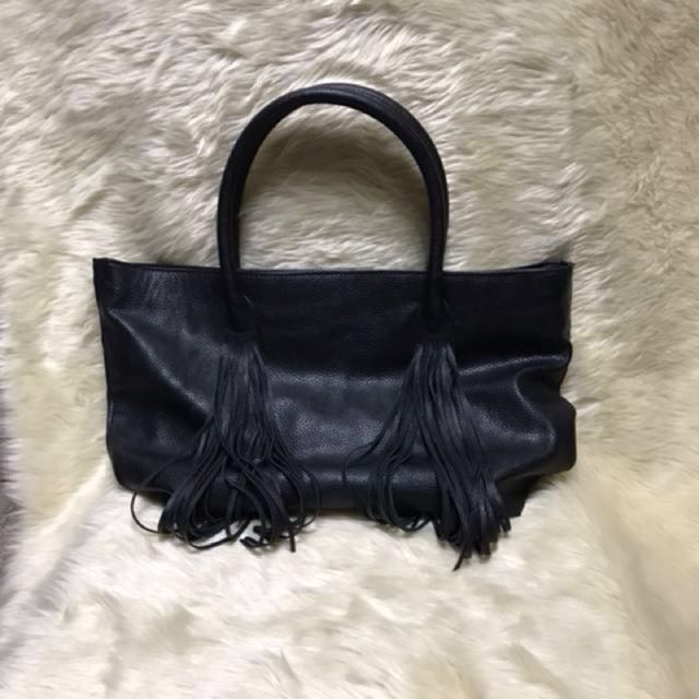 h&m tassel bag