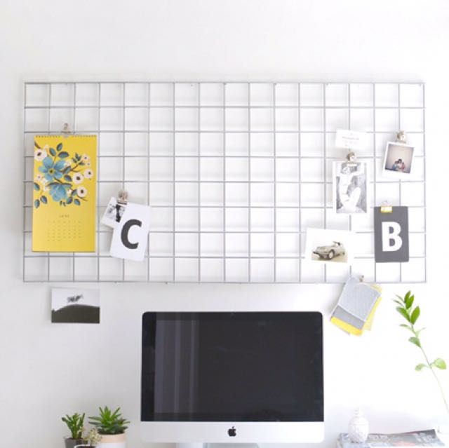 Nordic Metal Grid Wall Memo Board Black Furniture Home Decor On Carou - Metal Grid Wall Nordic Metal Grid Wall Memo Board Black Furniture Home Decor On Carou - Metal Grid Wall