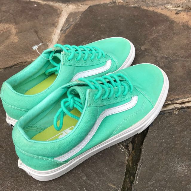 vans old skool mint
