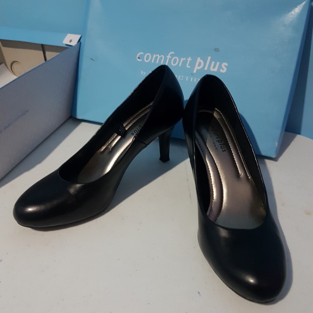 Payless black best sale work shoes
