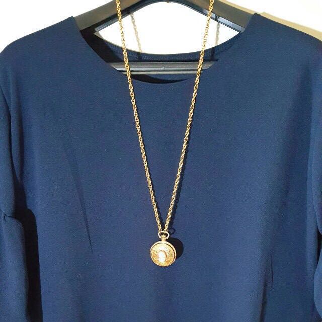 Plus size Bell Blouse in Navy Blue (Category: Blouses) located in Mandaluyong City. Submitted by sweetplumpsize (Listing ID 139431996, Image 2). Description: Blue Bell Top Plus size New size: 3x up to semi4x stretchable & soft material crepe fabric #flymetosg.