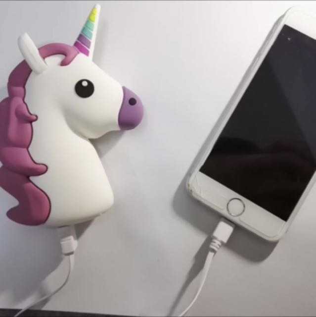 Po 8400 Mah Unicorn Emoji Portable Charger Bulletin Board