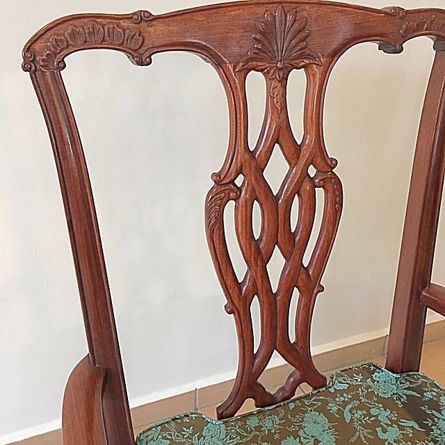 Rare Solid Rosewood English Style Dining Set Buffet Hutch Furniture Home Decor Antiques On Carousell
