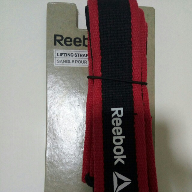reebok lifting straps