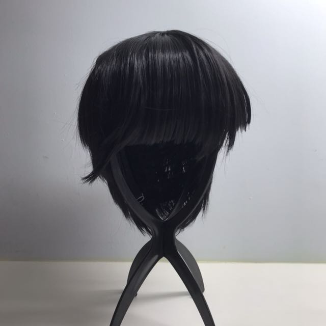 Short Black Wig Entertainment J Pop On Carousell Cut in short length for. carousell