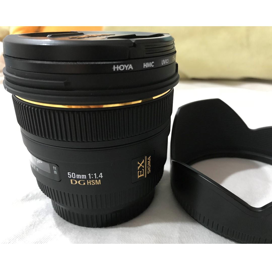 Sigma 50mm F1 4 Ex Dg Hsm Canon Mount Photography On Carousell