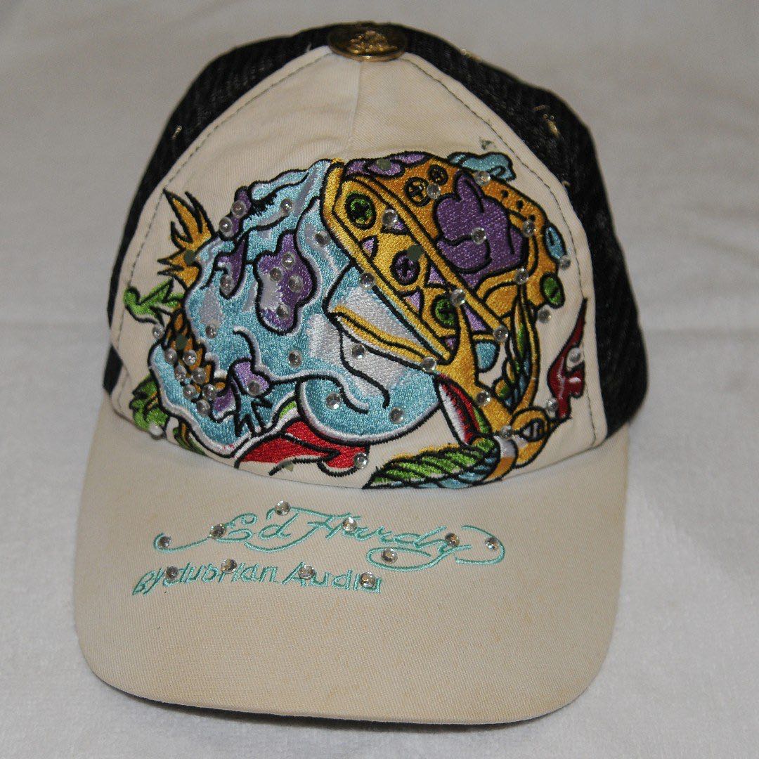 trucker hat ed hardy \