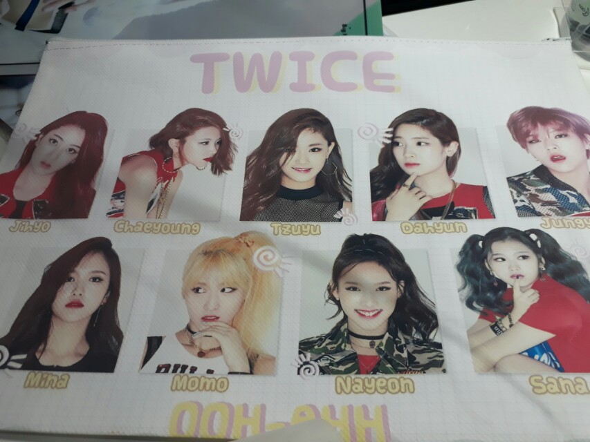 Twice Fabric Zip File Entertainment K Wave On Carousell