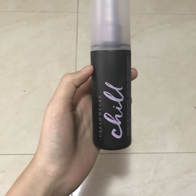 Urban Decay Chill Setting Spray Health Beauty Makeup On Carousell