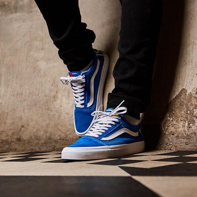 vans old skool 2 tone navy citrus