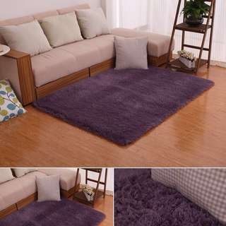 室內中型地毯 地墊 毛地毯 絲毛地毯 長短毛 圓形地毯 臥室 客廳 床邊