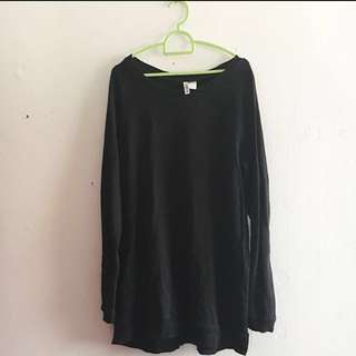 (POS INCL) H&M Black Sweatshirt / Sweater / Jumper / Pullover