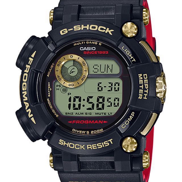 優惠價$8800 GWF-D1035B-1DR Casio 全新35th 限定蛙人Frogman GWF 